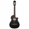 Ortega RCE125SBK-3/4 Satin Black Thinline Family series gitara elektro-klasyczna